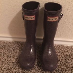Kids Hunter boots size 12Y